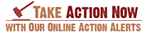 Take Action Now! There are 1 Active Action Alerts
