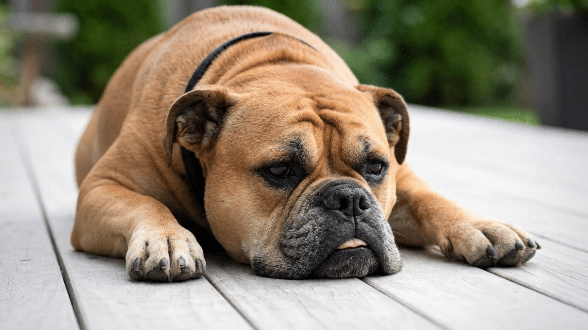 calm dog sitting beside veterinarian during discussion about chromosomal conditions and canine health