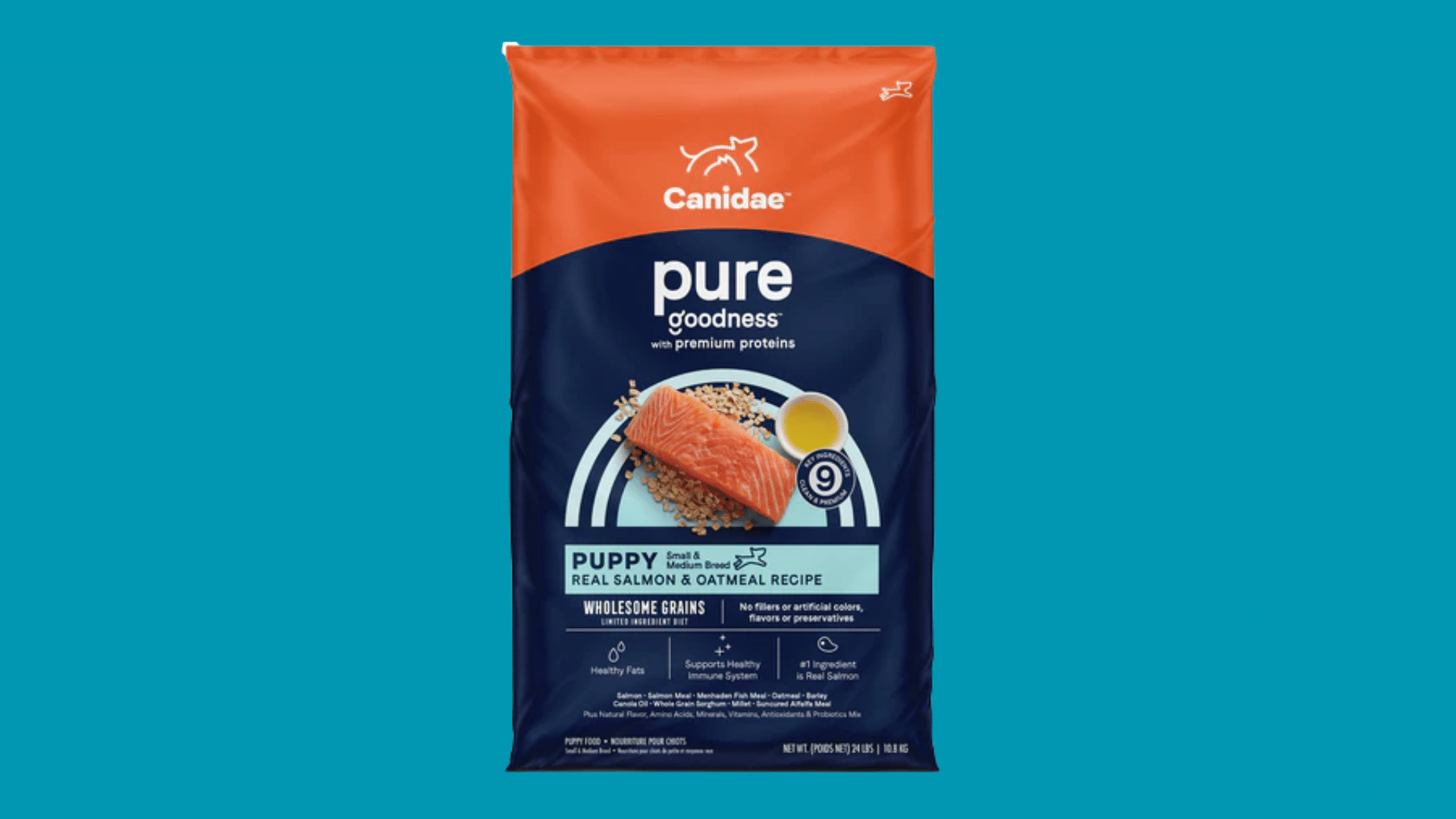canidae pure puppy recipe with limited ingredients and complete nutrition for puppies with sensitive stomachs