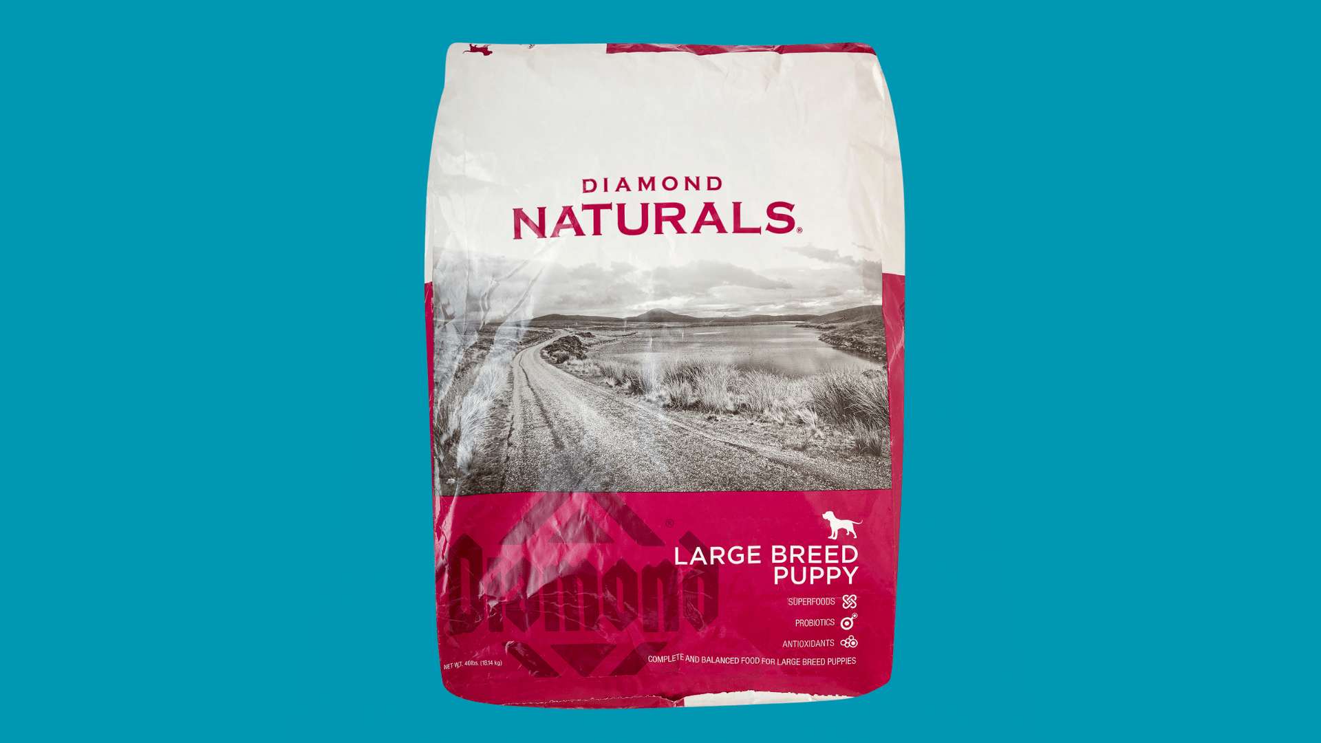 diamond naturals puppy formula featuring probiotics superfoods and essential nutrients for growing puppies