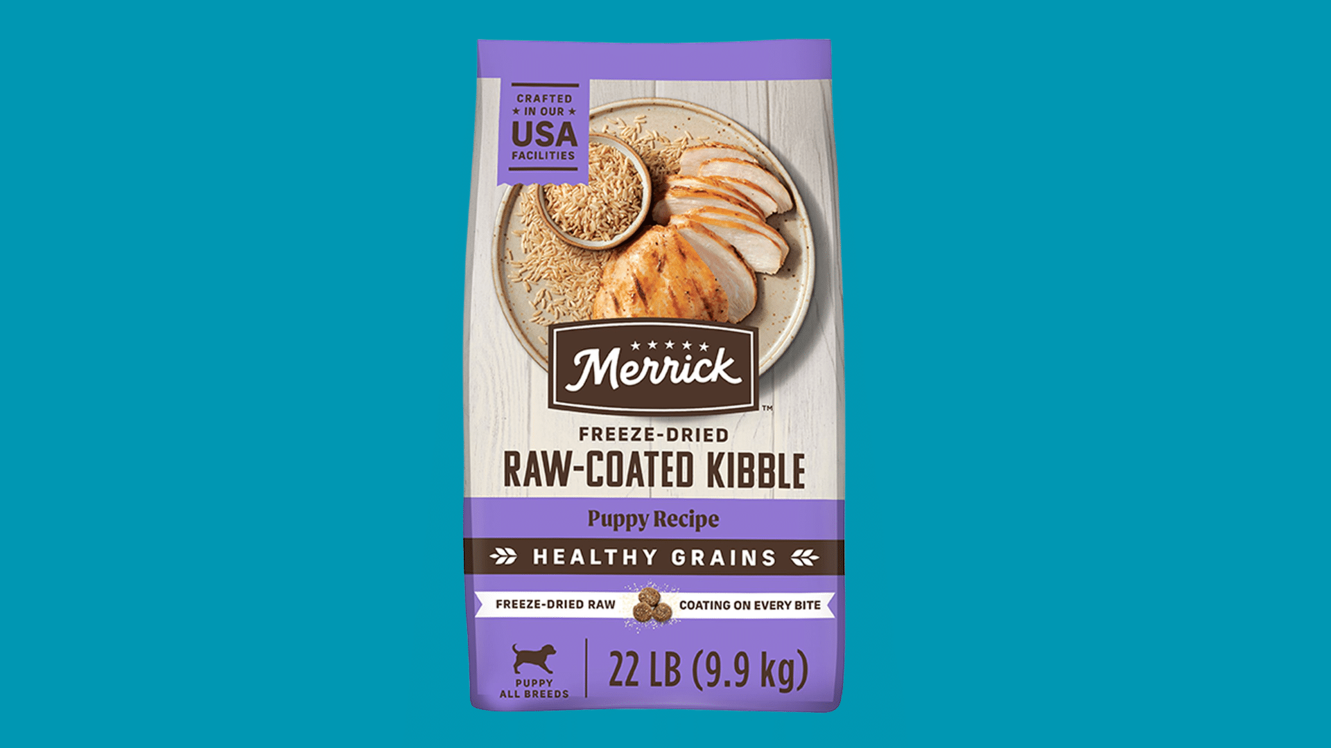 merrick healthy grains puppy food combining real meat and whole grains for balanced puppy nutrition