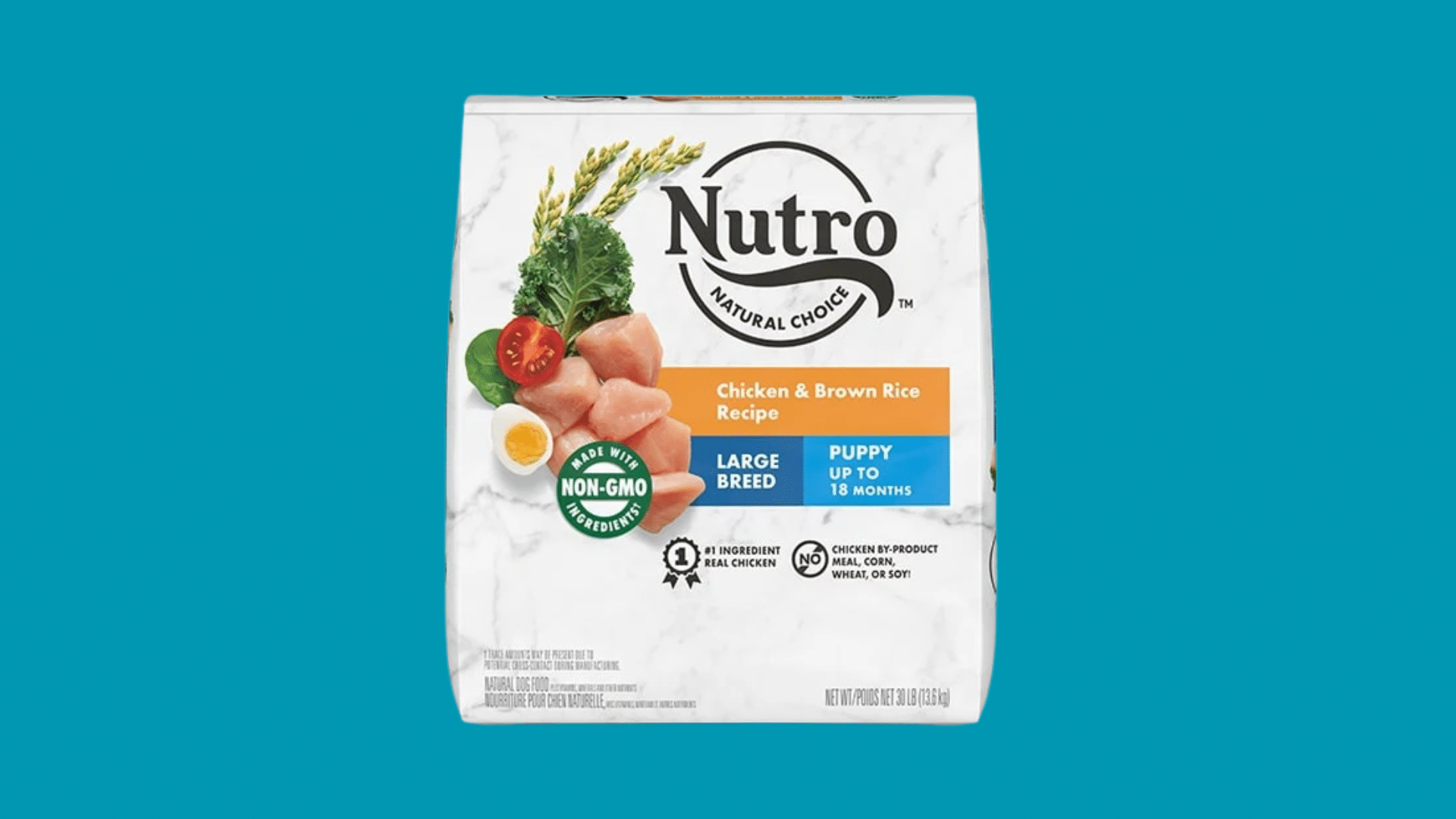 nutro natural choice puppy recipe made with quality chicken and essential nutrients for healthy development