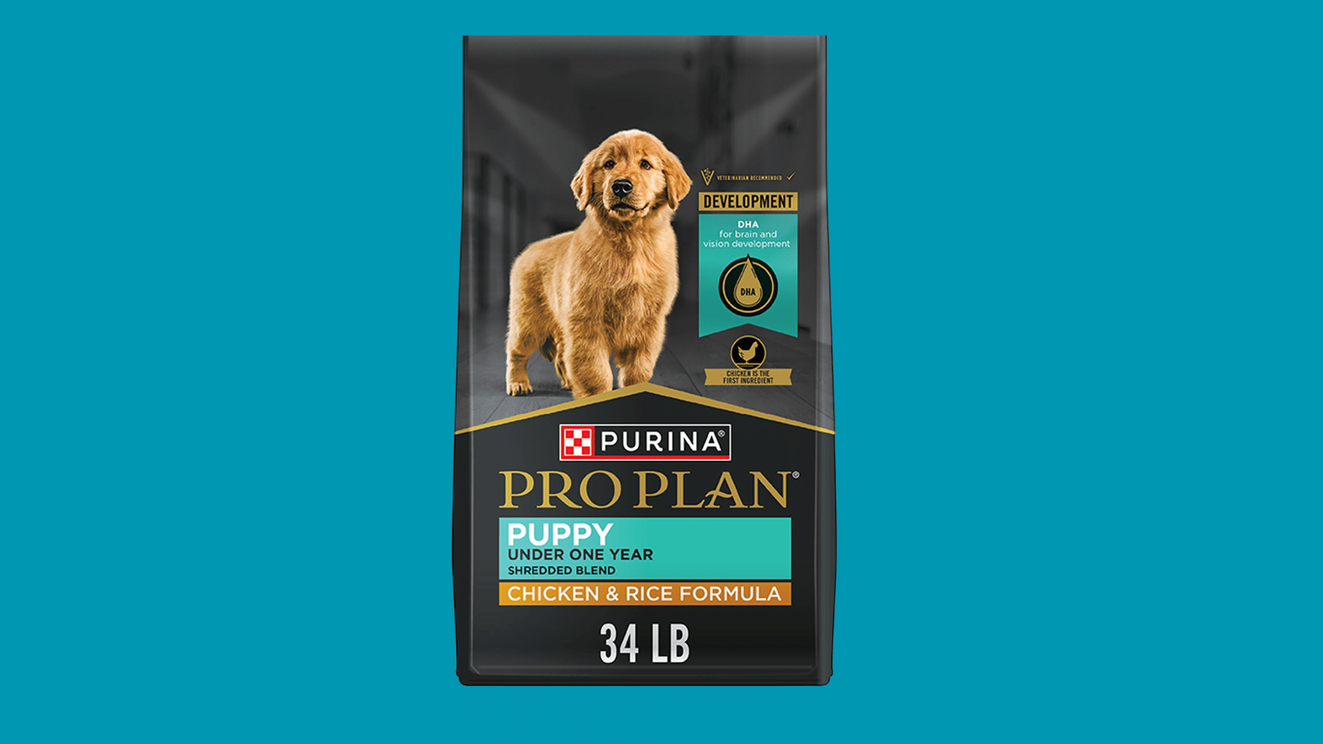 purina pro plan puppy formula featuring balanced nutrition with quality protein and dha for growing puppies